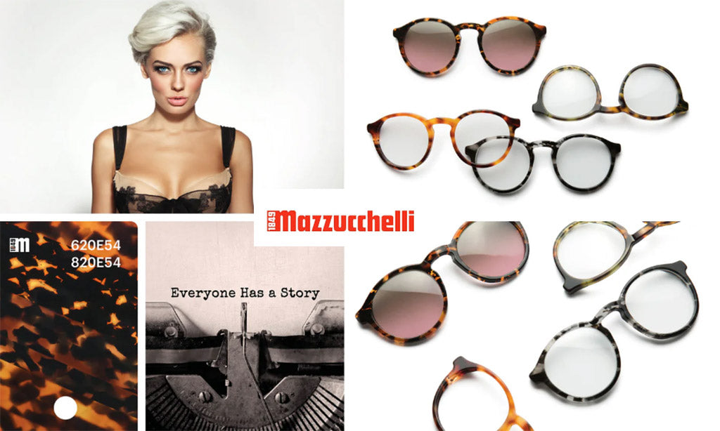 Materiali montatura occhiali Mazzucchelli: Il meglio dell'eccellenza dell'industria ottica italiana